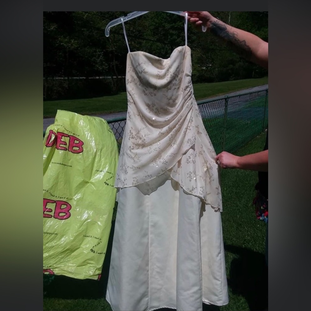 Dress from Deb’s wedding/prom